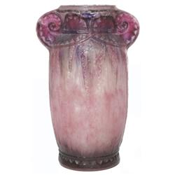 G. Argy-Rousseau vase, mottled pink