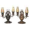 Image 1 : Tiffany Studios candelabras, pair