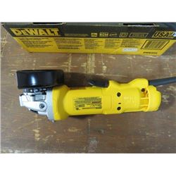 DEWALT 4 1/2" PADDLE SWITCH SMALL ANGLE GRINDER