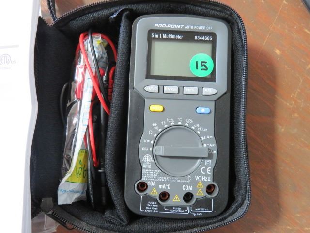 PROPOINT 5 IN 1 AUTO RANGING DIGITAL MULTIMETER - Schmalz Auctions