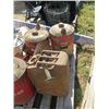 Image 3 : PALLET OF GAS CANS, 220 VOLT HEATER, PROPANE HEATER, DRILL SET