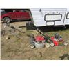 Image 1 : 2-PUSH LAWN MOWERS, YARD MACHINE & HONDA, BOTH NEED TUNE UP