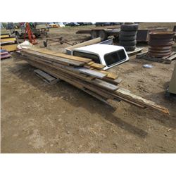 PALLET OF 1X6, ROUGH LUMBER 8' TO 10' APPROX 45PCS