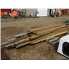 Image 2 : PALLET OF 1X6, ROUGH LUMBER 8' TO 10' APPROX 45PCS