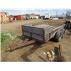 Image 2 : UTILITY TRAILER, TANDEM HOME BUILT 9'X5'