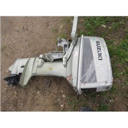 30 HP SUZUKI BOAT MOTOR- LAST RAN 2 YRS AGO, SOLD AS IS