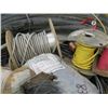 Image 2 : PALLET OF HOSE AND ASSORTED WIRE