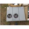 Image 2 : PALLET OF ELECTRICAL BOXES, PIG TAILS, BREAKERS ETC.