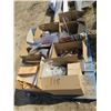 Image 1 : PALLET-BOXES OF STEEL PINS, JOIST HANGERS, BOXES, FASTENERS