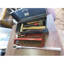 1" WESTWARD SOCKET WRENCH TOOL BOX & TOOLS