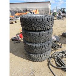 4 TIRES & RIMS, FORD 6 BOLT 275-65-18