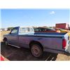 Image 2 : 1982 CHEV S10 VIN 1GCBS14B0C0135522 SASK REG, W/KEY, AS IS