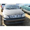 Image 1 : 2002 DAEWOO LANOS, 2 DR. VIN KLATA22Y82B730228 SASK REG NO KEY, AS IS