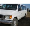 Image 2 : 2003 FORD E350 PASSENGER VAN 177,000 KMS VIN 1FBSS31L5B16673 SASK REG, SASK RIVERS BUS AS IS