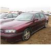 Image 2 : 2003 CHEV IMPALA, SK REG. NO KEYS, VIN# 2G1WF52E539247497