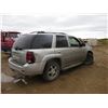 Image 4 : 2007 CHEV TRAILBLAZER, SILVER SALVAGE, KEYS VIN# 1GNDT13S072273442