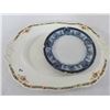 Image 1 : Platter - Alfred Meuking 12"x16" made in England & Plate Mikado - Grimwade Statfordshire, England  8