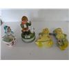 Image 1 : 4 figurines, 2 wall Dutch boy and girl, 2 table top, Lady and Boy w/puppy