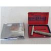 Image 2 : 1 Cigarette Case and 1 Gillette Teck Razor