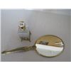 Image 1 : Vintage 2 sided Mirror and Perfume bottle
