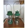 Image 2 : 2 Coal Oil Lanterns, 1 Coleman, glass cracked