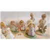Image 3 : 10 PALE FIGURINES (3 PORCELAIN)