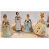Image 1 : 4 MISC LADIES 8" FIGURINES