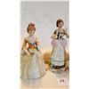 Image 2 : 4 MISC LADIES 8" FIGURINES