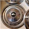 Image 2 : MATCHING SET OF 4 UNKOWN HUBCAPS