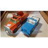 Image 1 : TIN TOYS, NYLINT DUMP TRUCK 17 INCH, TONKA JEEP 13 INCH