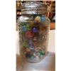 Image 4 : 2 JARS OF MARBLES