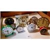 Image 1 : 9 VINTAGE CLOCKS