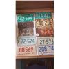 Image 1 : 10 SAKATCHEWAN LICENSE PLATES, LOTS 2