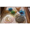 Image 1 : LOT OF 7 FANCY GLASS PIECES