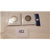 Image 2 : 1911 & 1913 25 CENT COINS