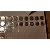 Image 6 : 141 DIFFERENT 25 CENT COINS, RARE SET FROM 1968 TO 2018 ALL CARIBOU INCLUDES 1991,92,97,98,99,00 PLU