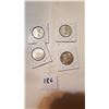 Image 2 : 1961,62,63,64 SILVER 50 CENT COINS