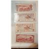 Image 4 : 4 DIFFERENT $2 BILLS 1954,74 AND 2 1986 WITH DIFFERENT SIGNATURES, 2 ARE UNCIRCULATED