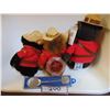 Image 2 : RCMP STUFFED TOYS: BEAR, MOOSE, BEAVER, SPOON AND COMMEMORATIVE TOKEN COIN