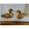 Image 2 : TWO VINTAGE CORN HUSK DUCKS