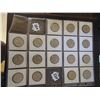 Image 1 : 1980s and 90s UNCIRCULATED CANADIAN FIFTY CENT PIECES 17 TOTAL