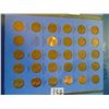 Image 4 : 1941 TO 1974 COMPLETE LINCOLN PENNY SET SOME HIGH GRADES IN BLUE FOLDER