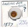 Image 1 : CALIFORNIA 1/2 DOLLAR GOLD REPLICA? COIN SIZE OF OLD SILVER NICKEL