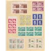Image 2 : 4 DOUBLE SHEETS NEW STAMPS (DIFFERENT DENOMINATIONS) (50.96)