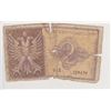 Image 2 : Paper currency Albania,one old, fair cond, 2 new ex condition