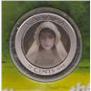 Image 2 : 2014 Canada Haunted Canada Series 25 cent colored coin and stamp of young woman with white veil