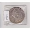 Image 1 : 1965 Canada Silver Dollar, ex cond