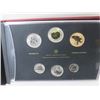 Image 2 : 2014 SPECIMEN SET CANADIAN COINS, SPECIAL EDITION $1 COIN, FERRUGINOUS HAWK