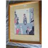 Image 1 : FRAMED NORMAN ROCKWELL PRINT