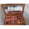 Image 1 : JEWELRY BOX W/ CUSTOM JEWELRY AND WATCH